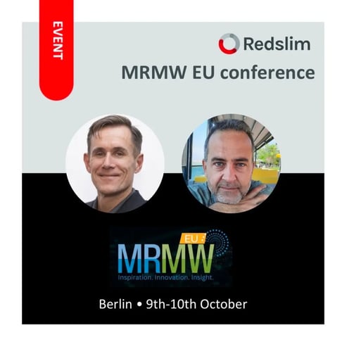 Redslim at MRMW EU conference 2023