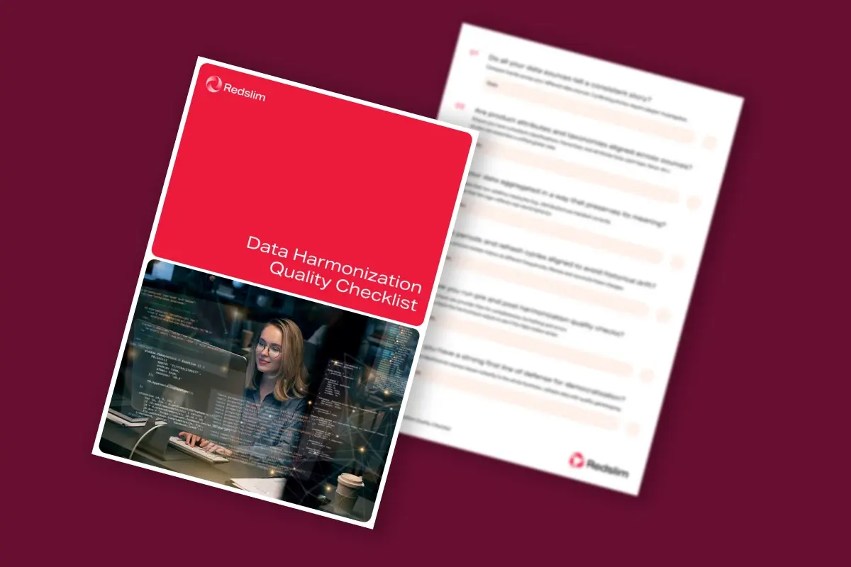 Data harmonization quality checklist